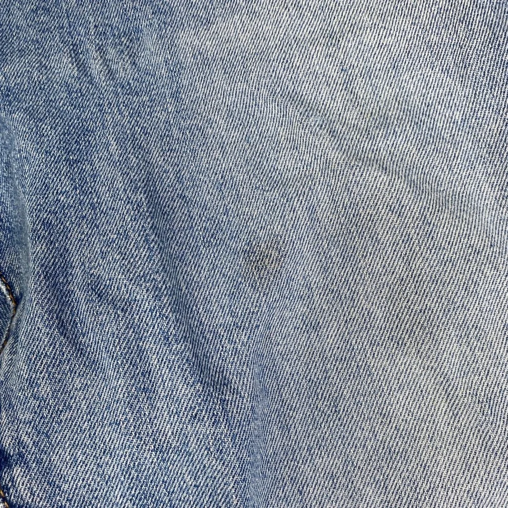 Levis Premium 514 Straight Fit Light Wash Blue Denim Jeans Mens 36x32